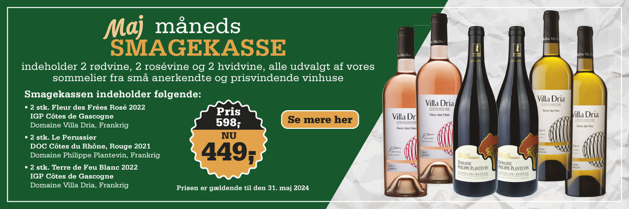 Vinsmagekasse april tilbud - Winepartner.dk