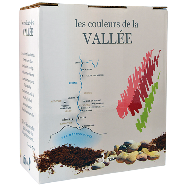 Domaine Philippe Plantevin - Les couleurs d la Valle, Ctes du Rhne 2022, Bag in box